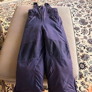 LL Bean boys snow ski pants navy size 8